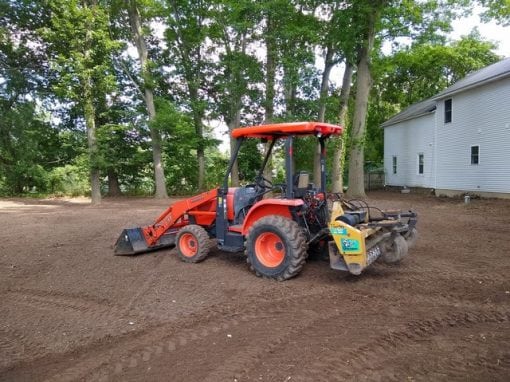 Brush Removal And Grading To Reestablish This Overgrown Yard