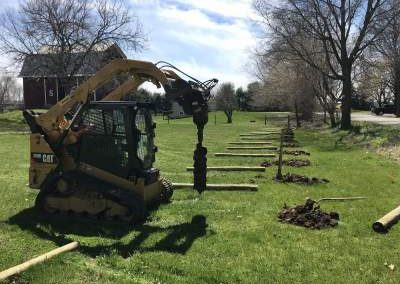 Post Holes Digging – Middleville Michigan