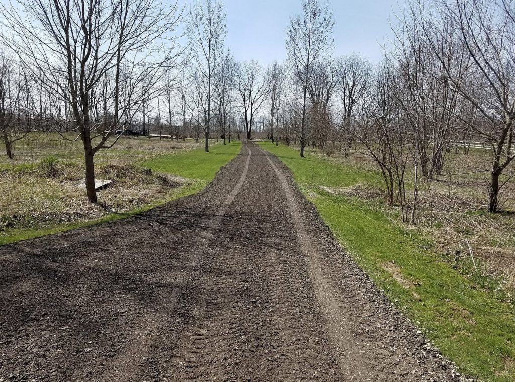 Crushed Asphalt Driveway R&H Tractor Service LLC