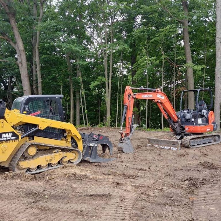 Land Clearing For New Lake Home