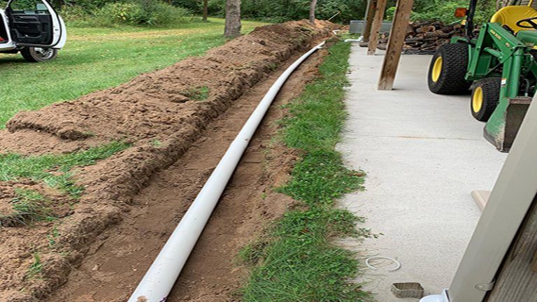 Driveway Drainage & Resurfacing in Hastings, Michigan.