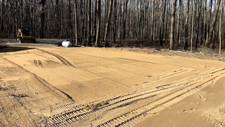 A Pole Barn Pad in Battle Creek, Michigan