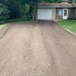after driveway installation