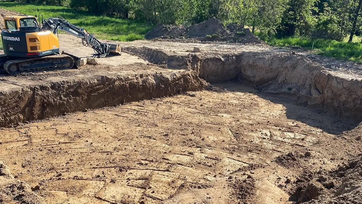 Excavation and site work in West Michigan