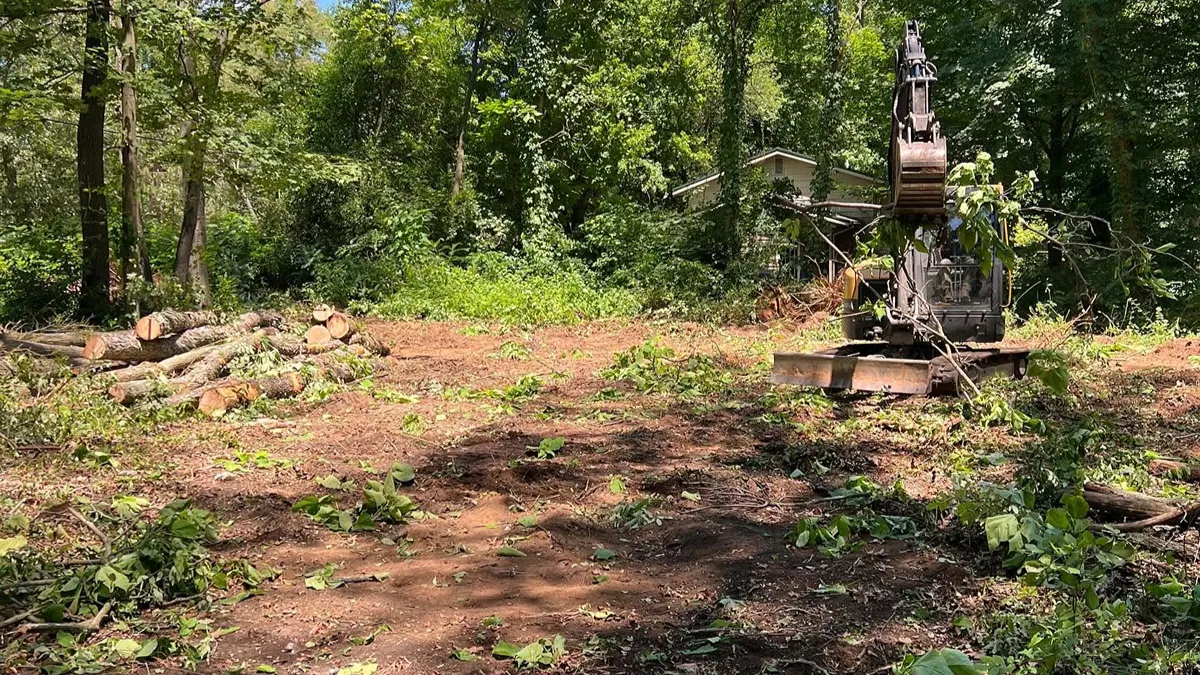 Land and lot clearing in West Michigan